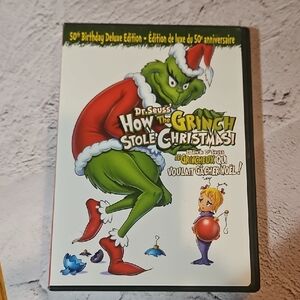 🌟3/$25🌟 Dr. Seuss How the Grinch Stole Christmas DVD